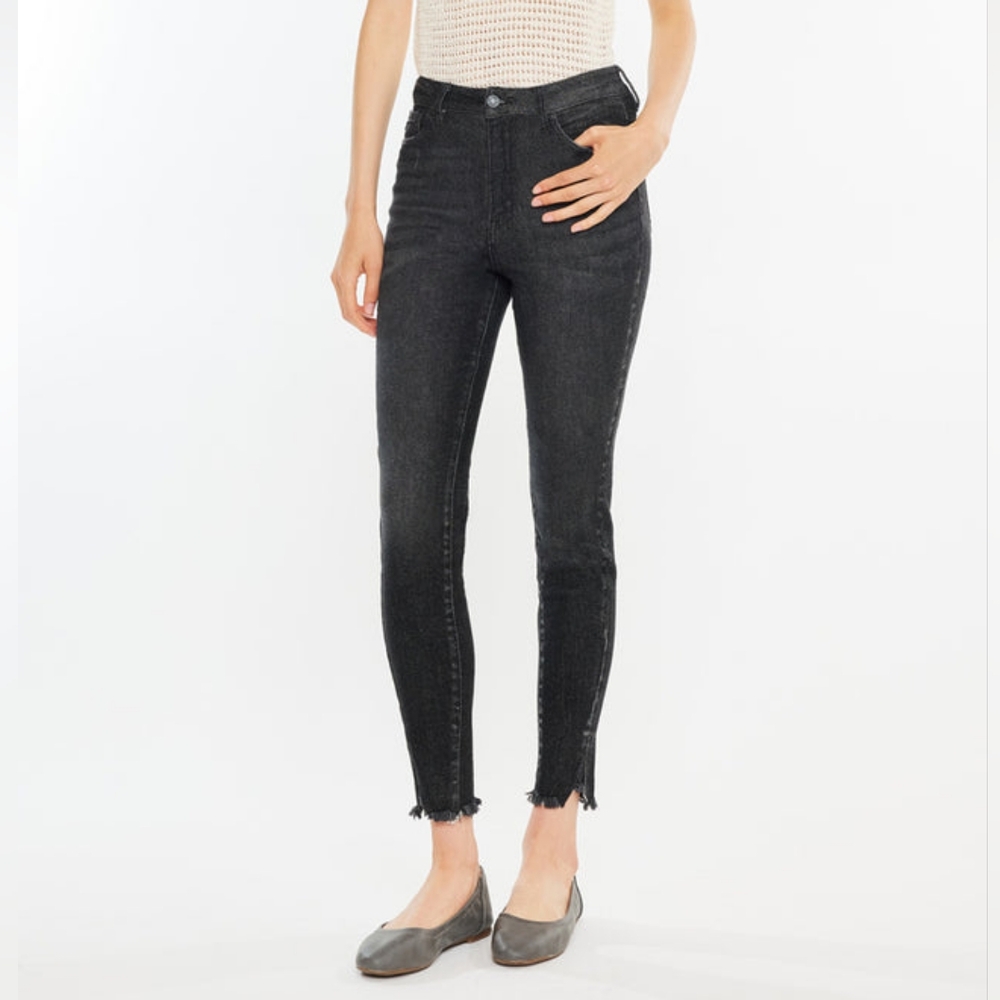 Kancan Layna Ultra High Rise Ankle Skinny Jeans